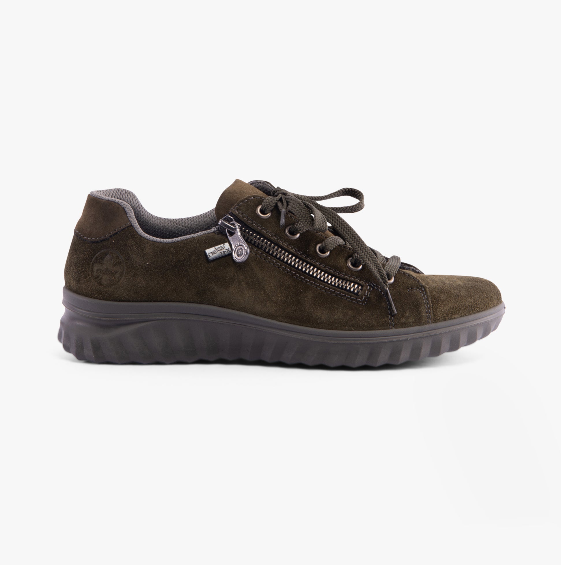 Rieker 59000-54 Womens Shoes Green
