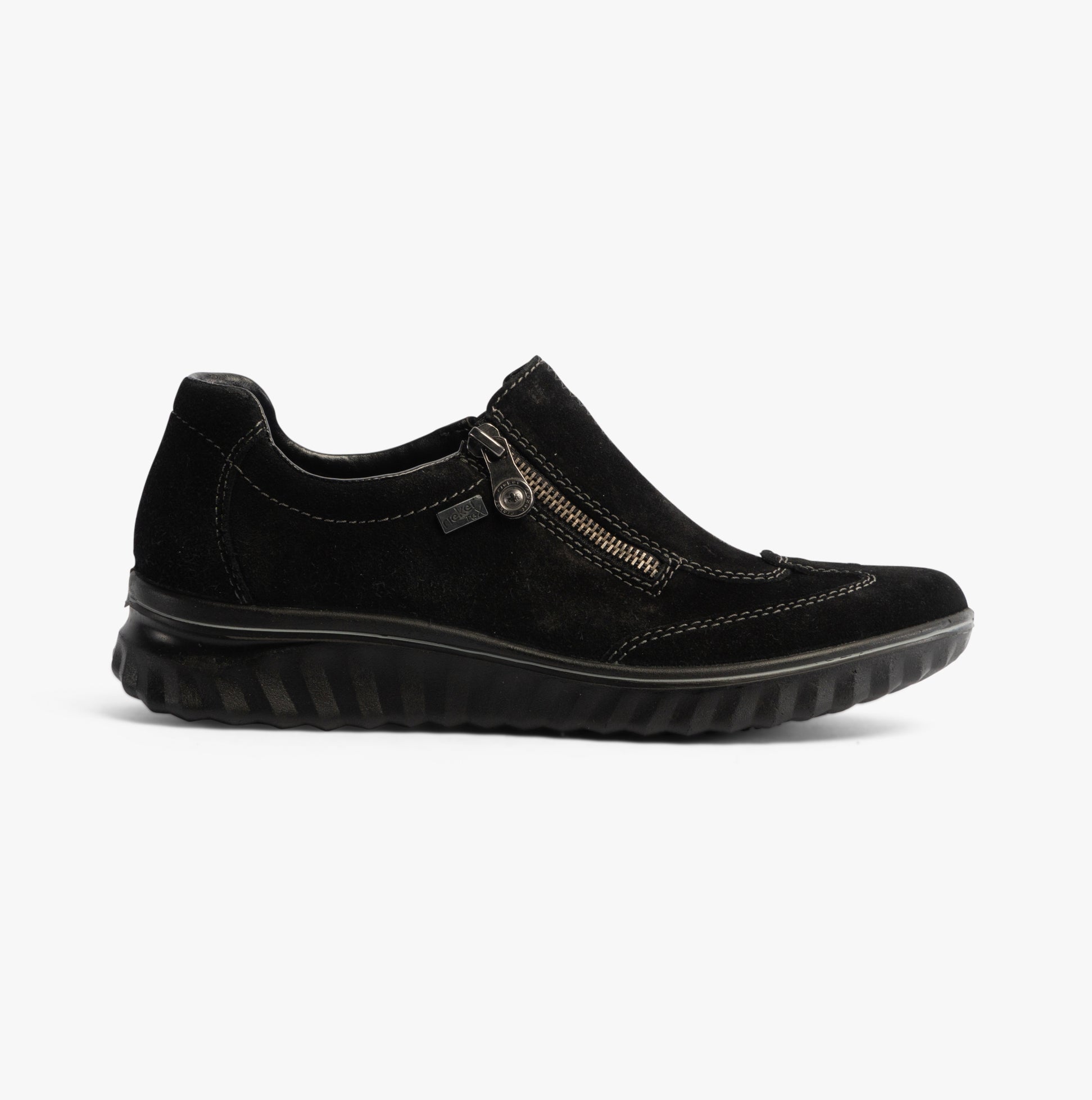Rieker 59071-00 Womens Shoes Black
