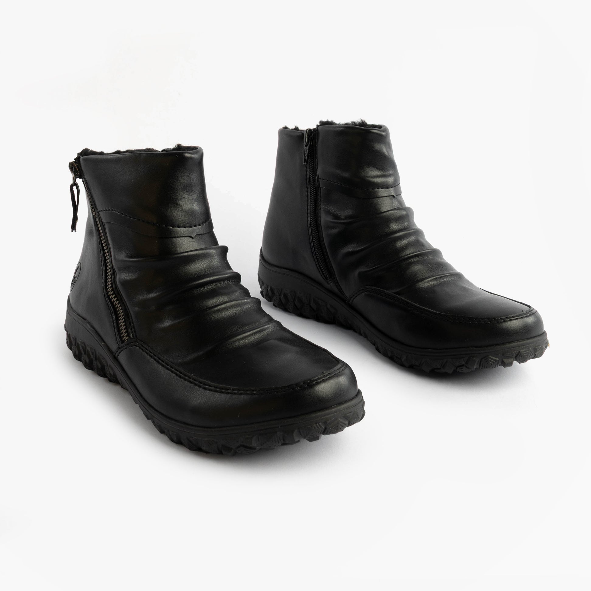 Rieker 59585-01 Womens Boots Black