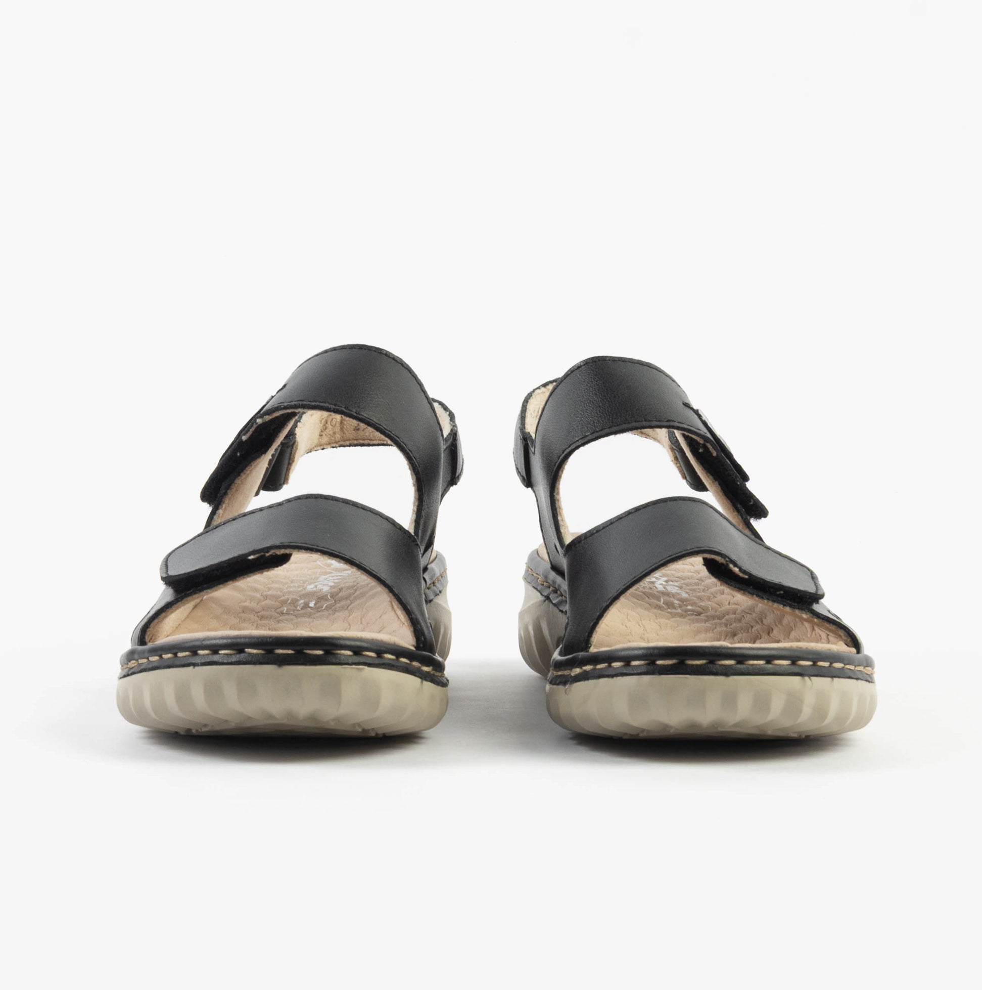 Rieker 60462-00 Womens Sandals Black