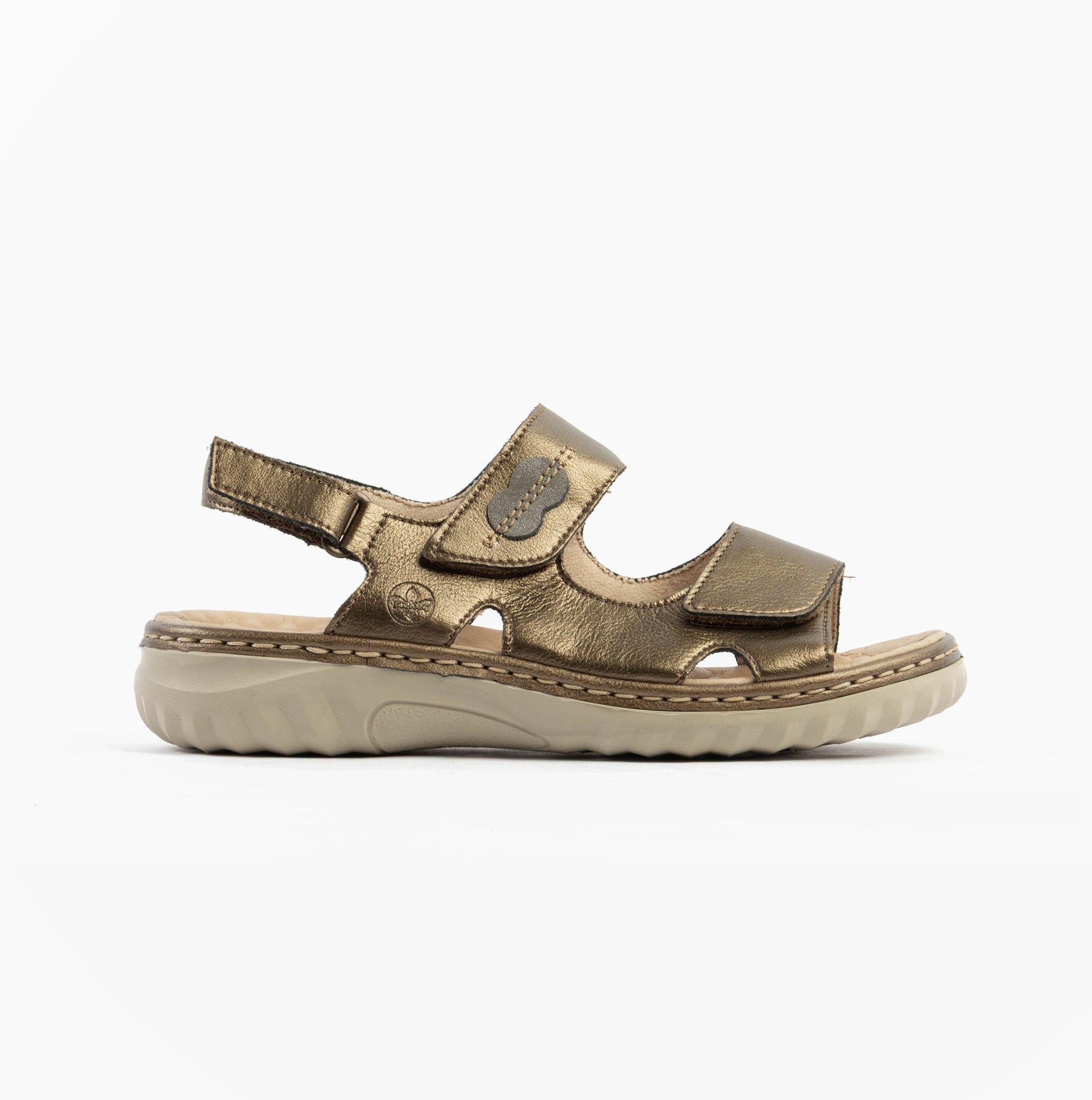 Rieker 60462-90 Womens Sandals Bronze