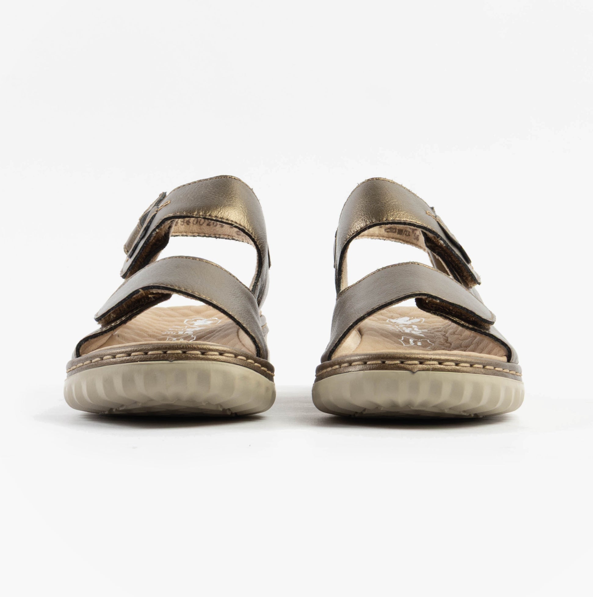 Rieker 60462-90 Womens Sandals Bronze