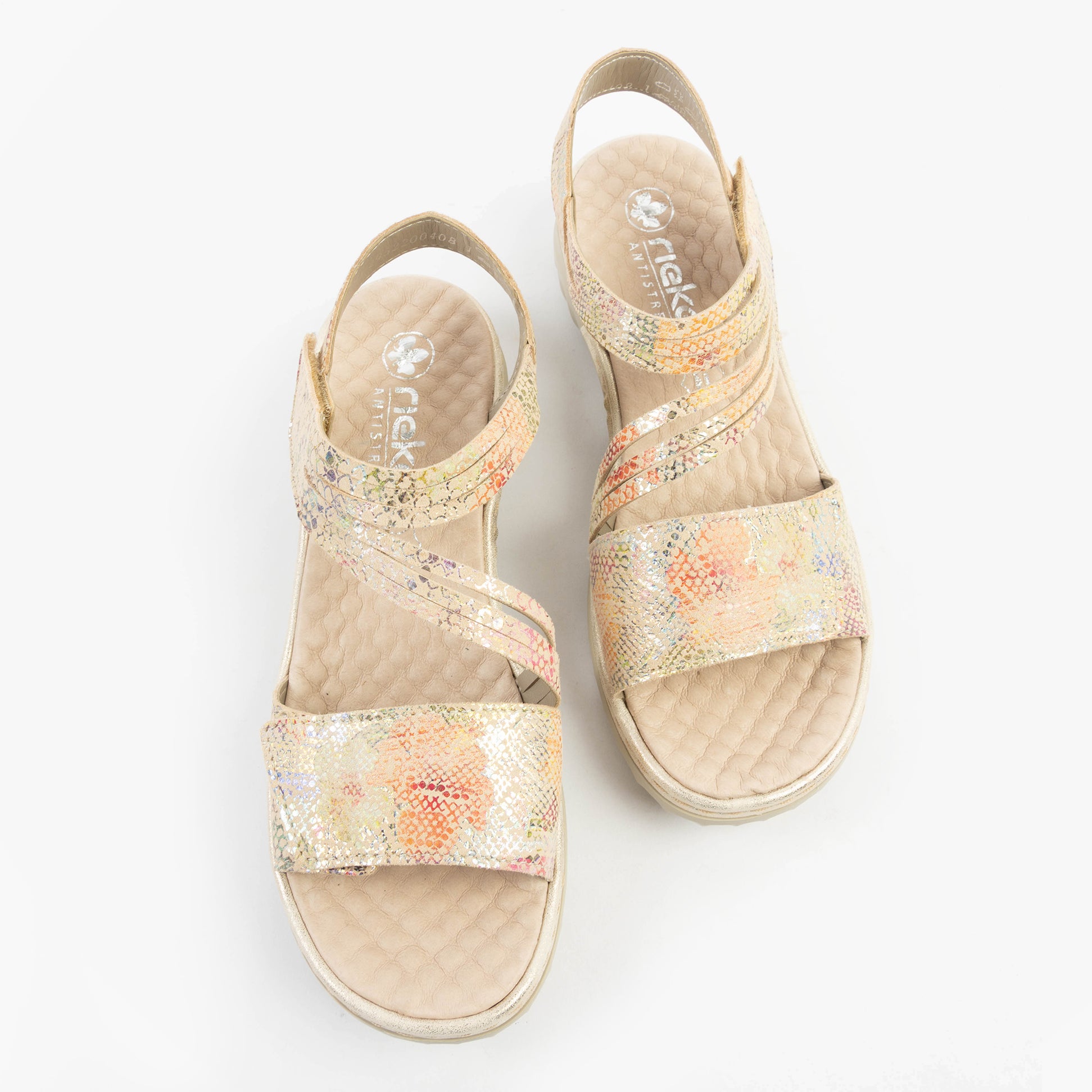 Rieker 60464-90 Womens Sandals Multi