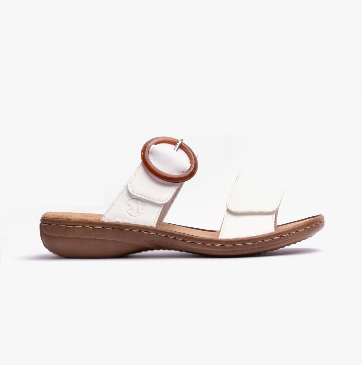 Rieker 60894-80 Womens Sandals White
