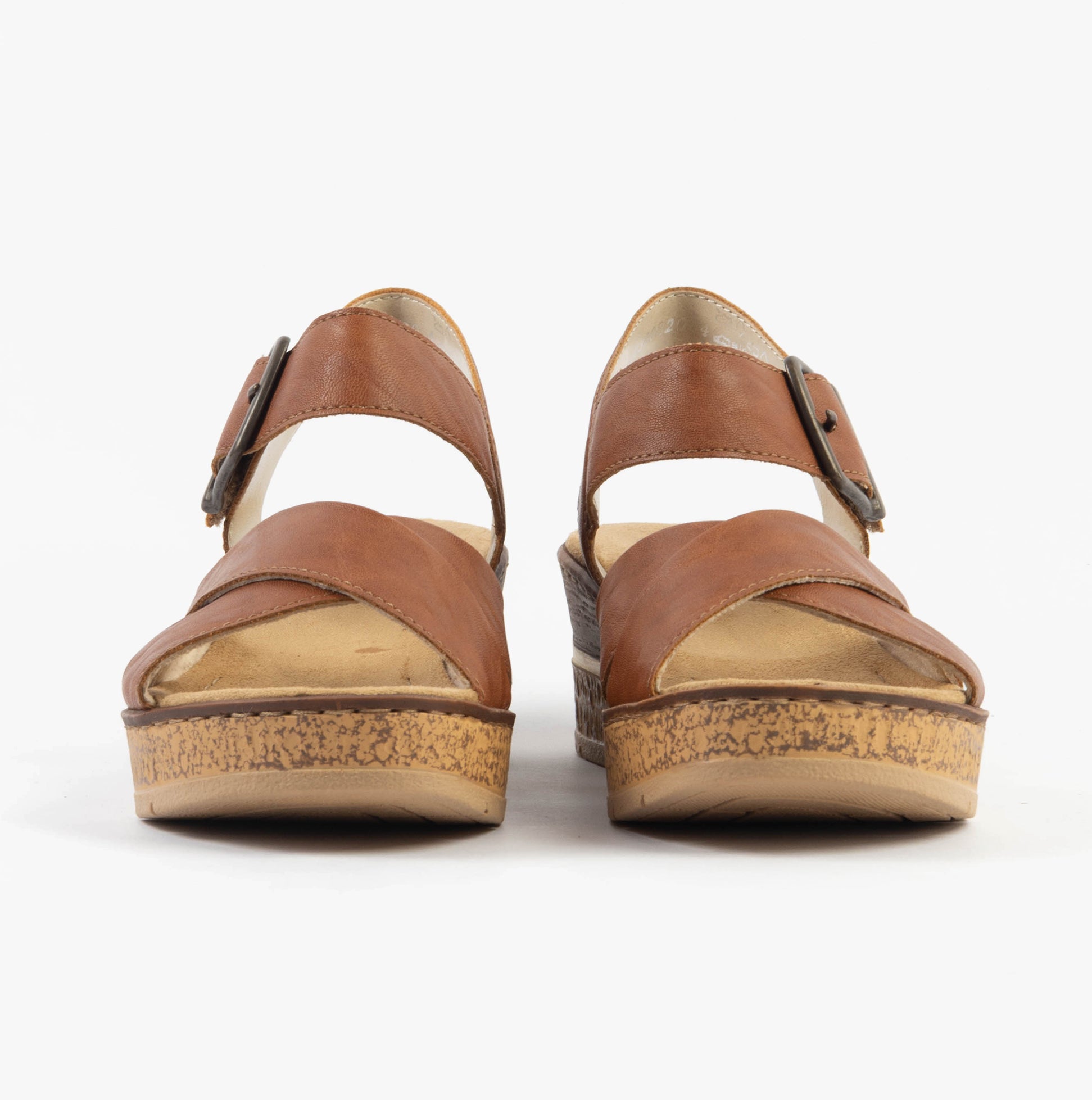 Rieker 63795-22 Womens Sandals Brown