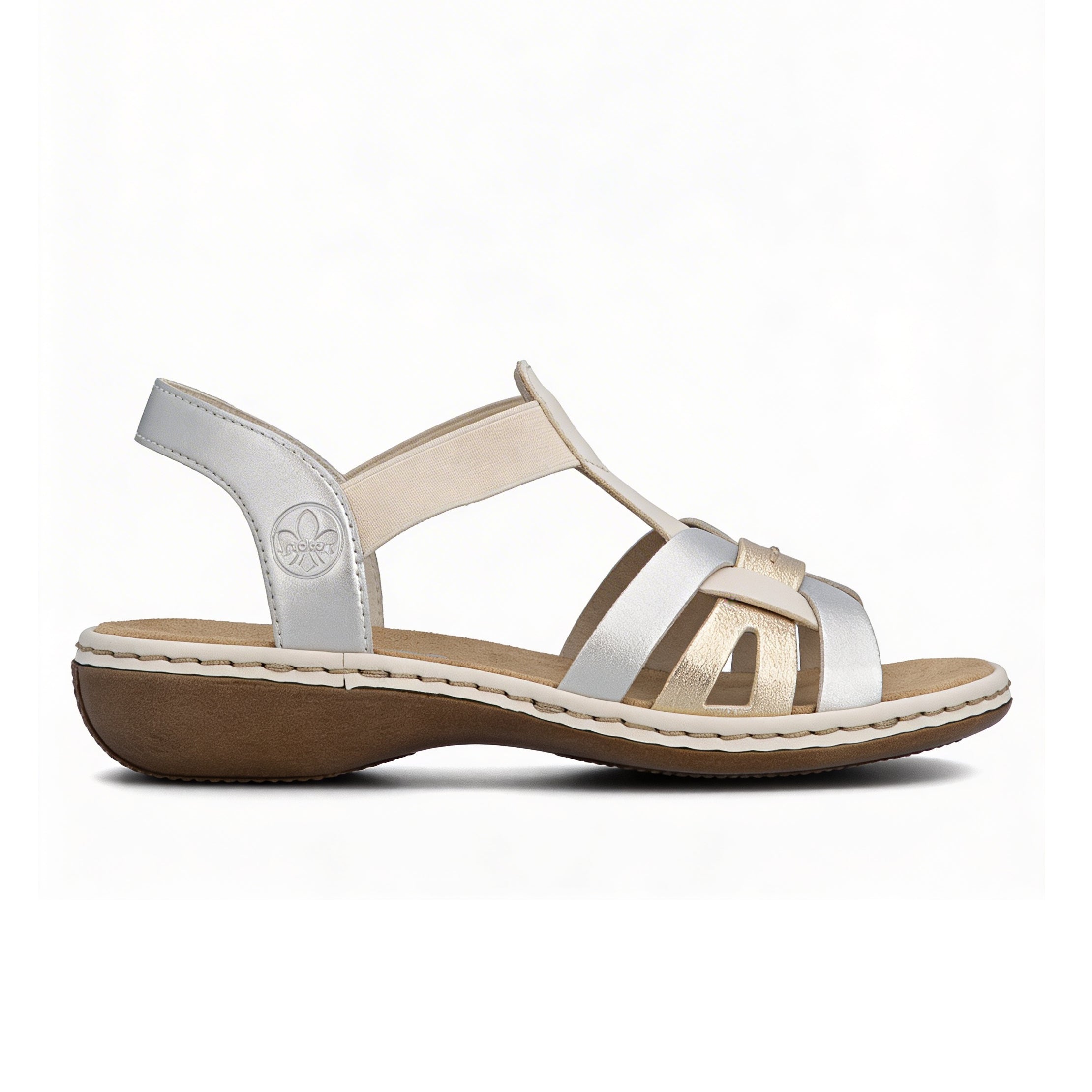 Rieker 65918 Womens Slingback Sandals Multi