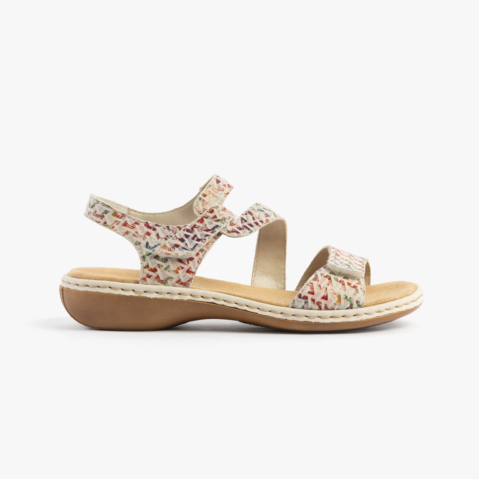 Rieker 659C7-94 Womens Sandals Multi
