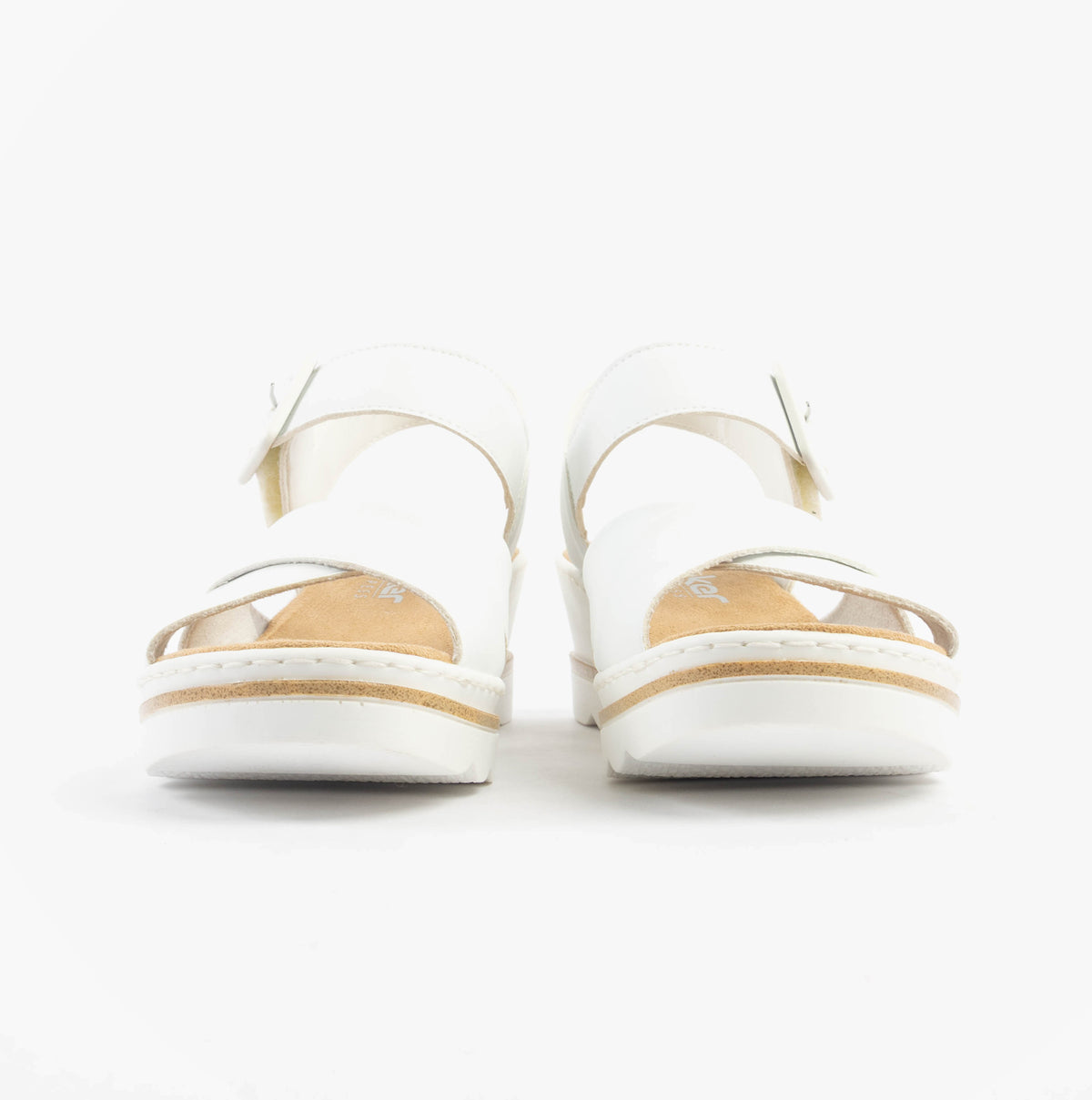 Rieker 67463-80 Womens Sandals White