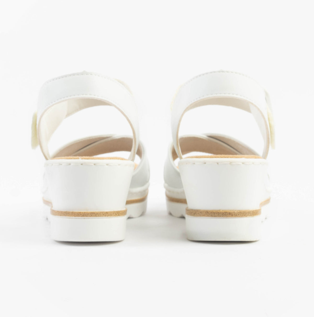 Rieker 67463-80 Womens Sandals White