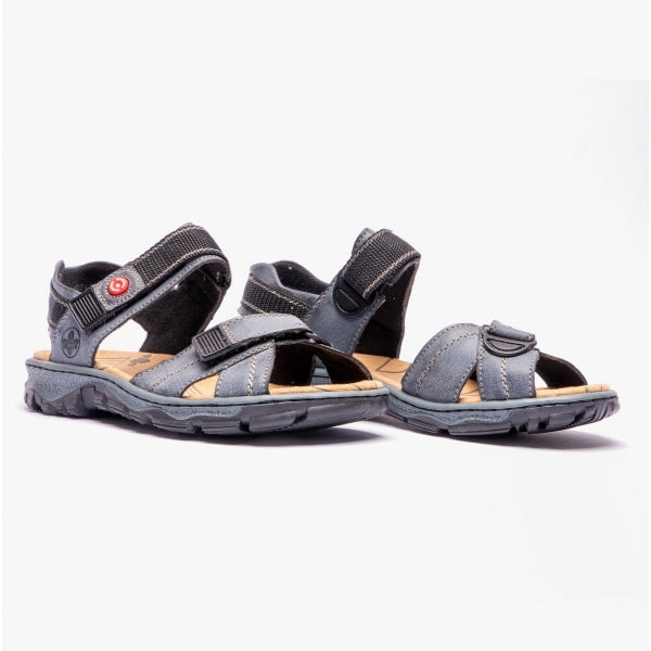 Rieker 68851-14 Womens Sandals Blue
