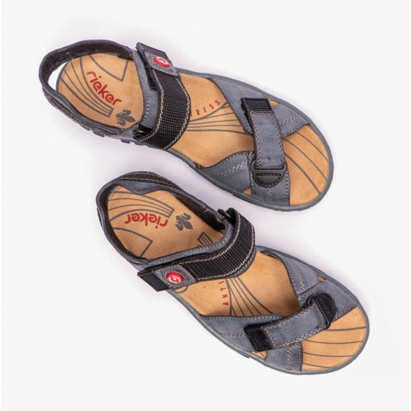 Rieker 68851-14 Womens Sandals Blue