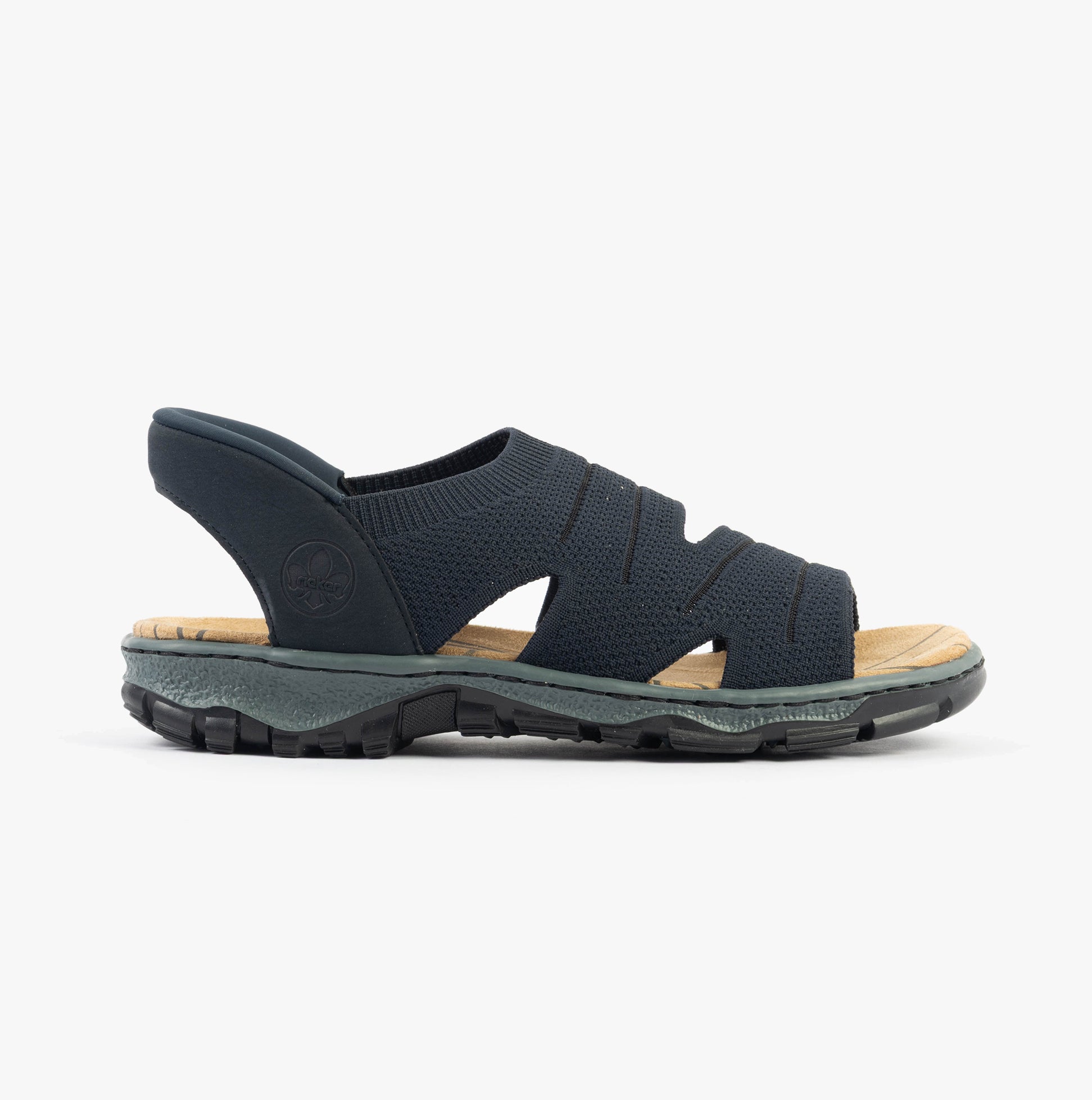 Rieker 68895-14 Womens Sandals Blue