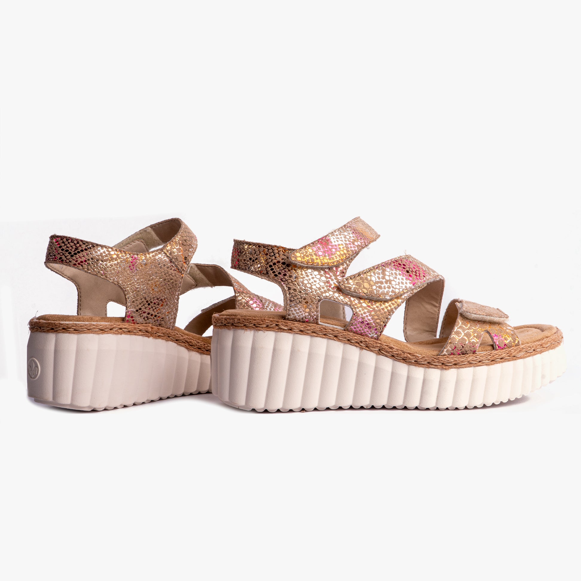 Rieker 69157-90 Womens Sandals Multi