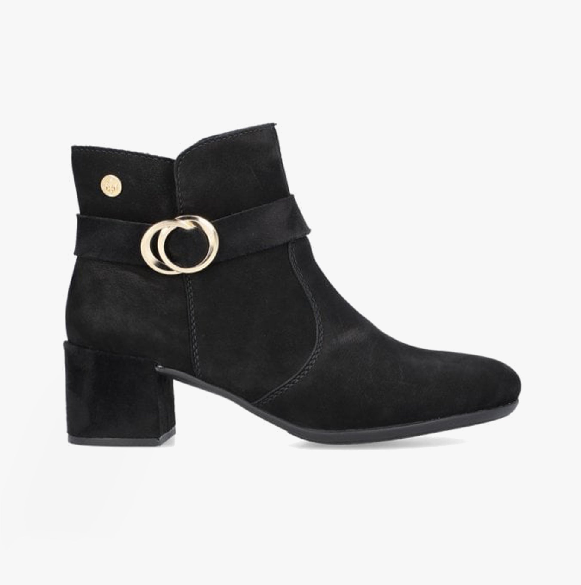 Rieker 70289-00 Womens Ankle Boots Black