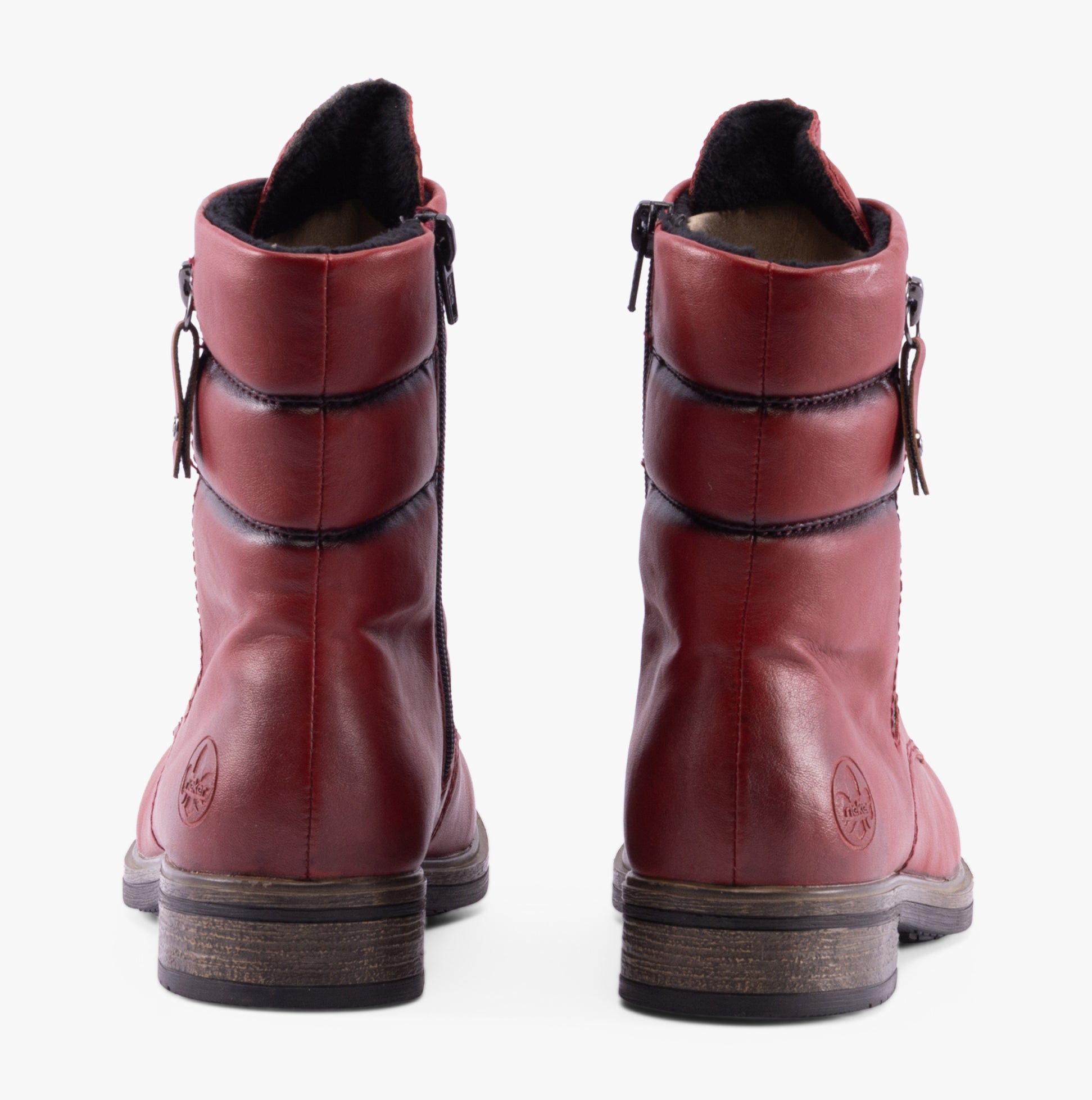 Rieker 72212-35 Womens Boots Red