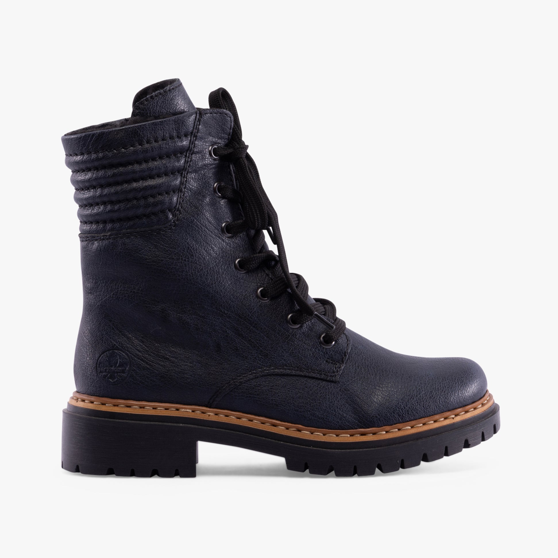 Rieker 72600-14 Womens Boots Blue