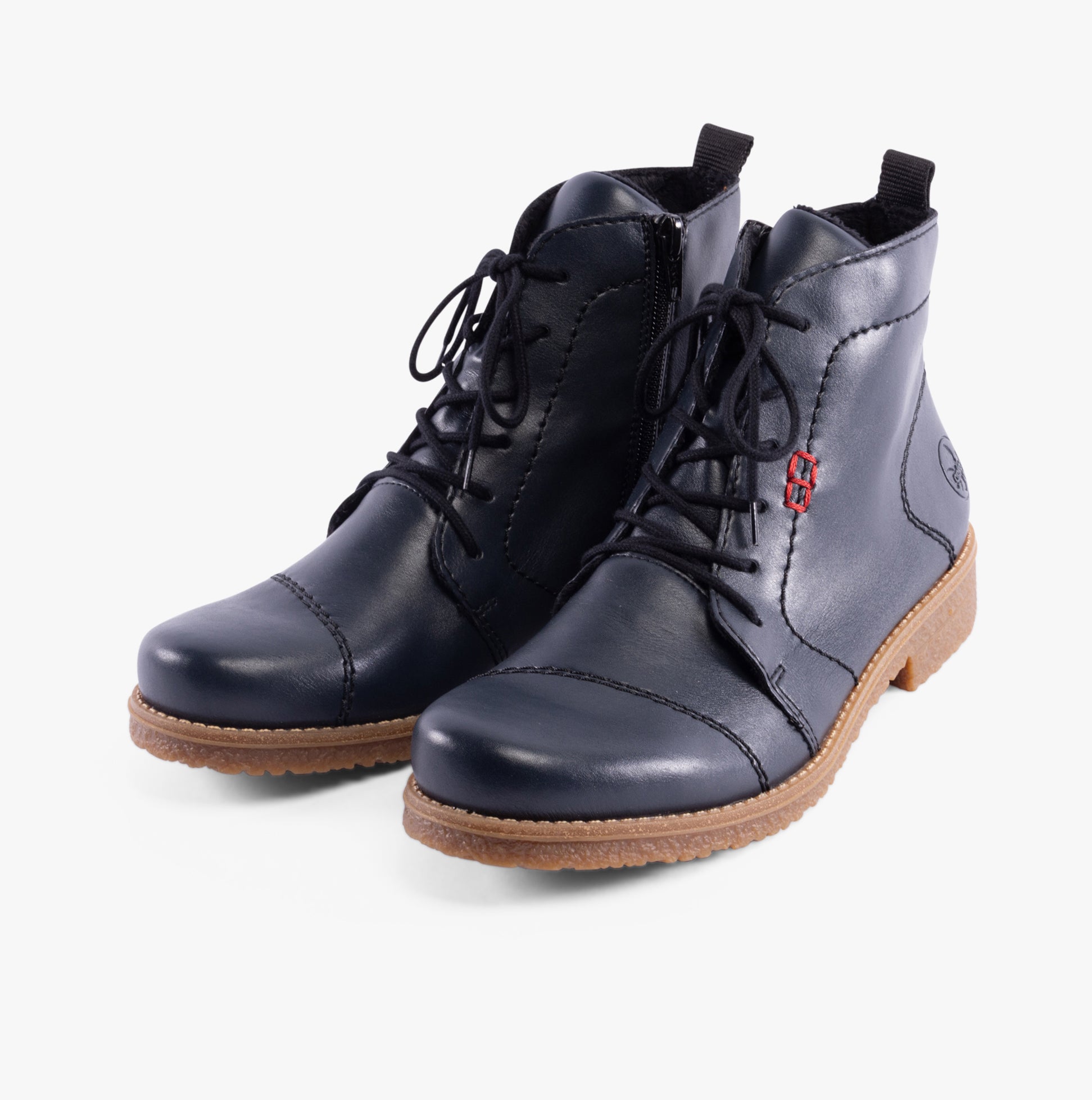 Rieker 73500-14 Womens Boots Blue