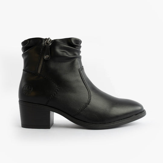 Rieker 73981 Womens Ankle Boots Black