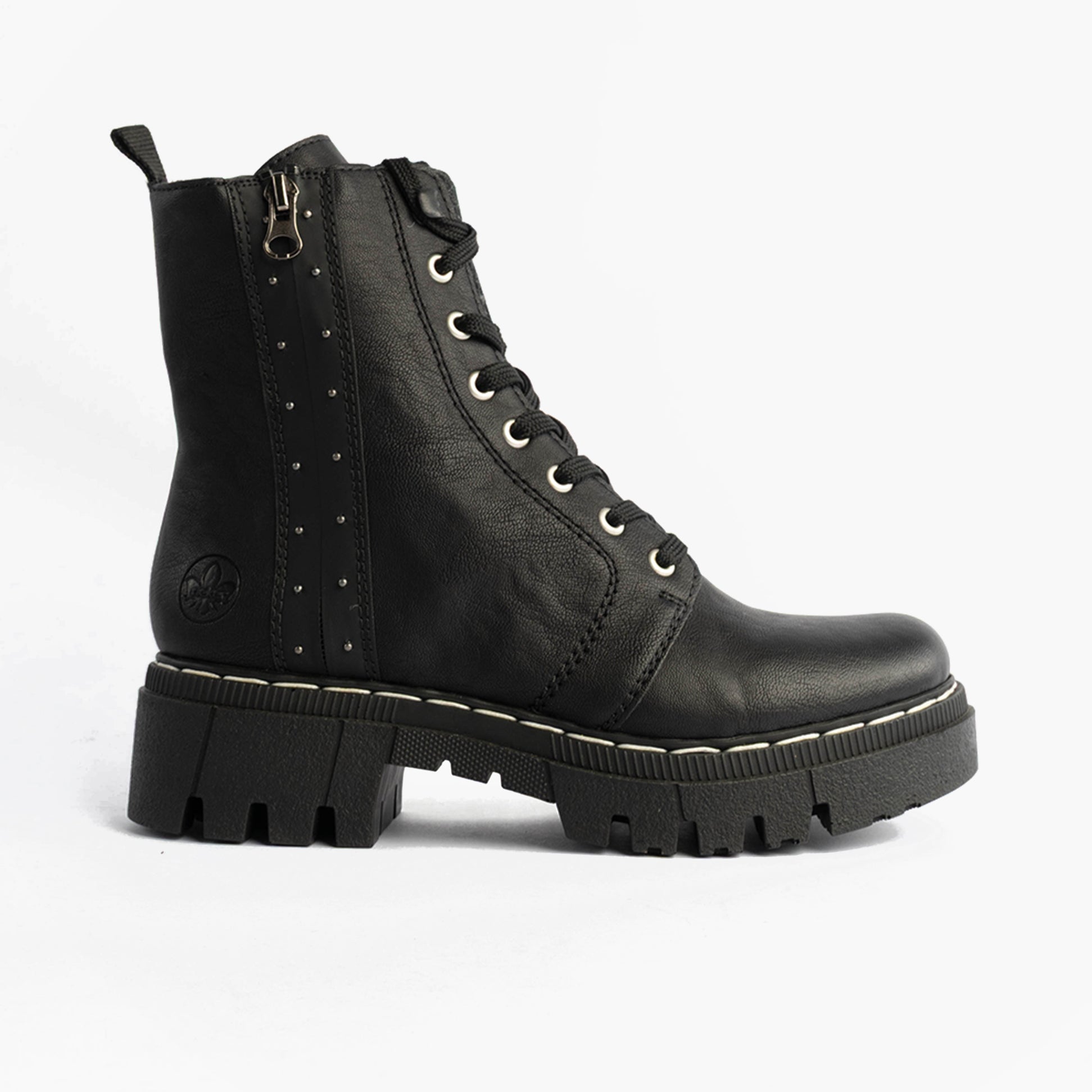 Rieker 74044-00 Womens Boots Black
