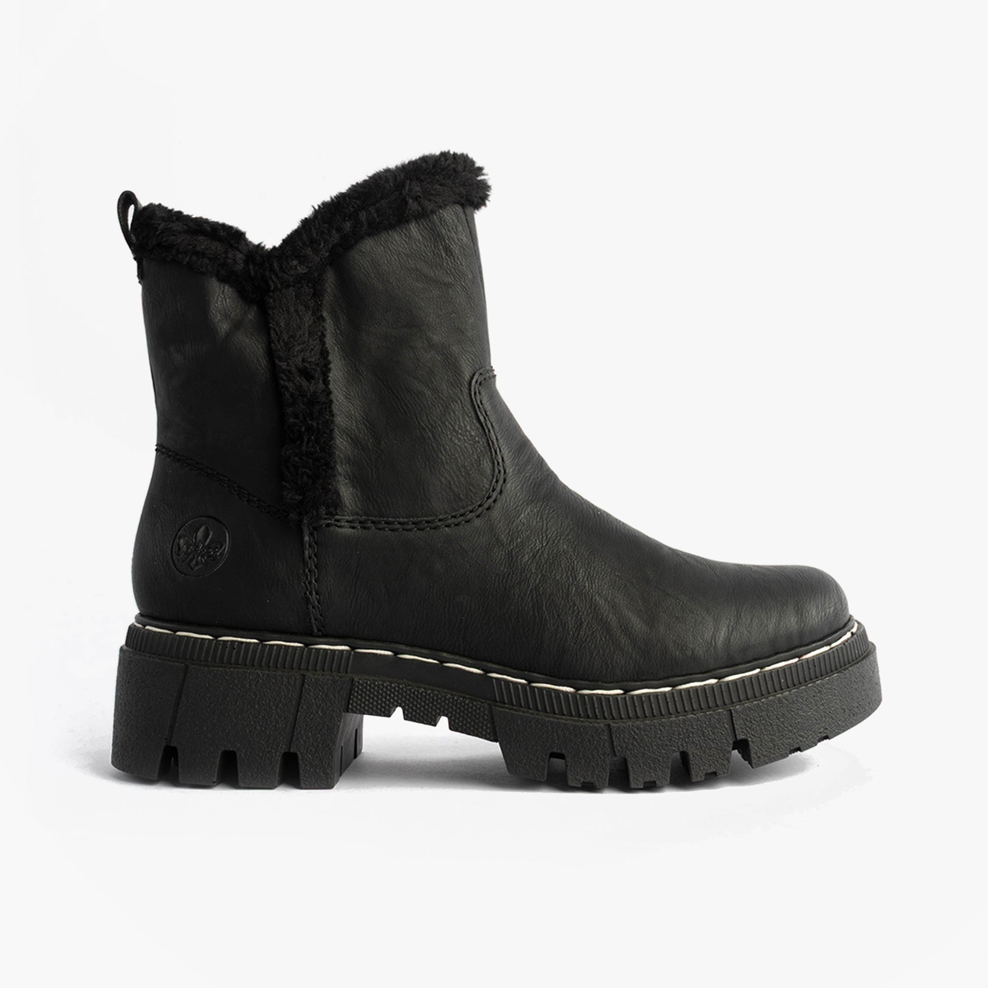 Rieker 74082-00 Womens Boots Black