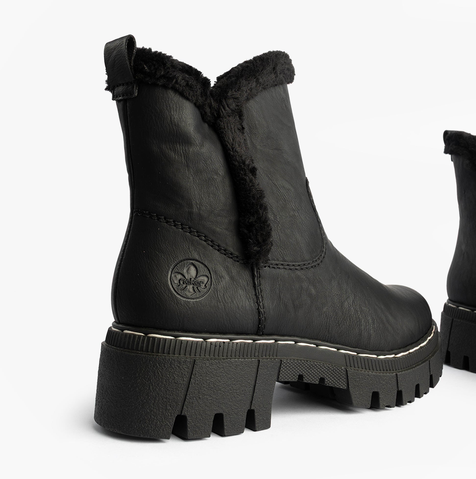 Rieker 74082-00 Womens Boots Black