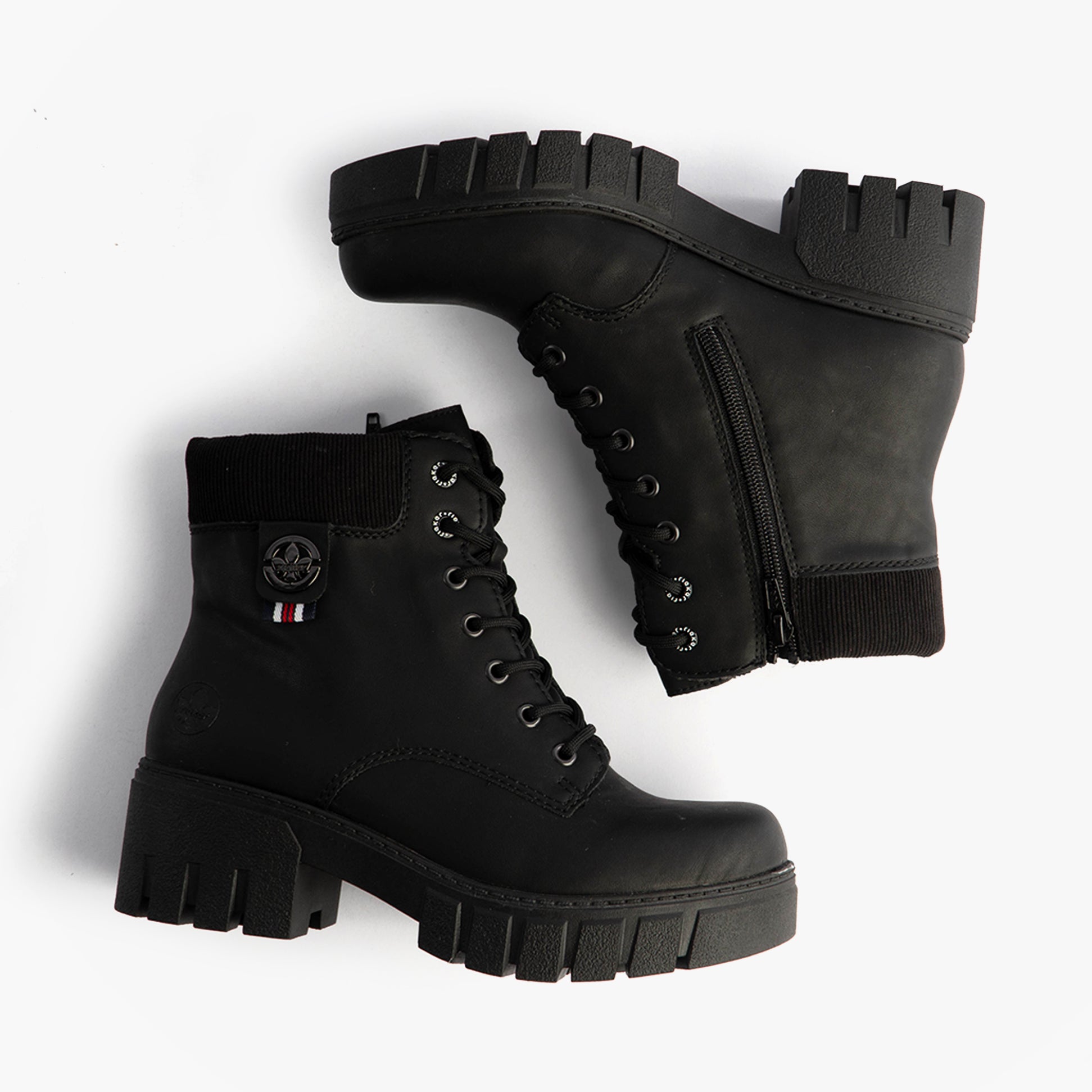 Rieker 74532-00 Womens Boots Black