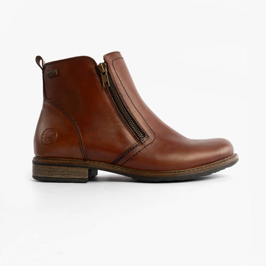Rieker 74850 Womens Ankle Boots Brown