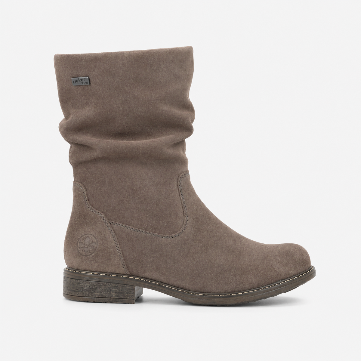 Rieker 74874 Womens Ankle Boots Smoke