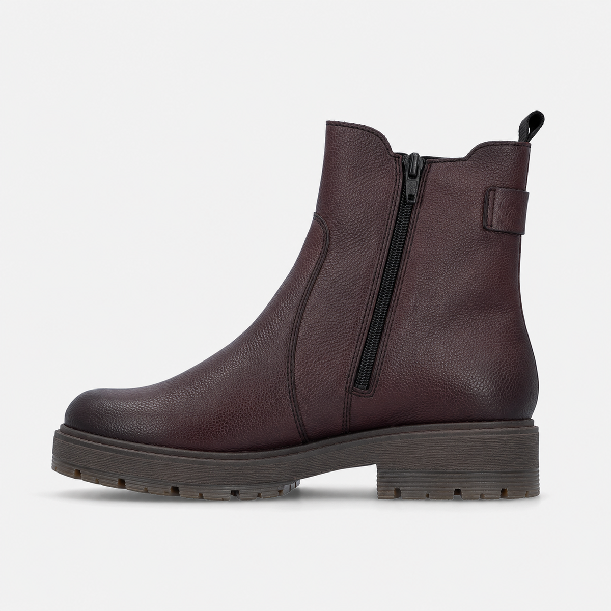 Rieker 75860 Womens Ankle Boots Cherry
