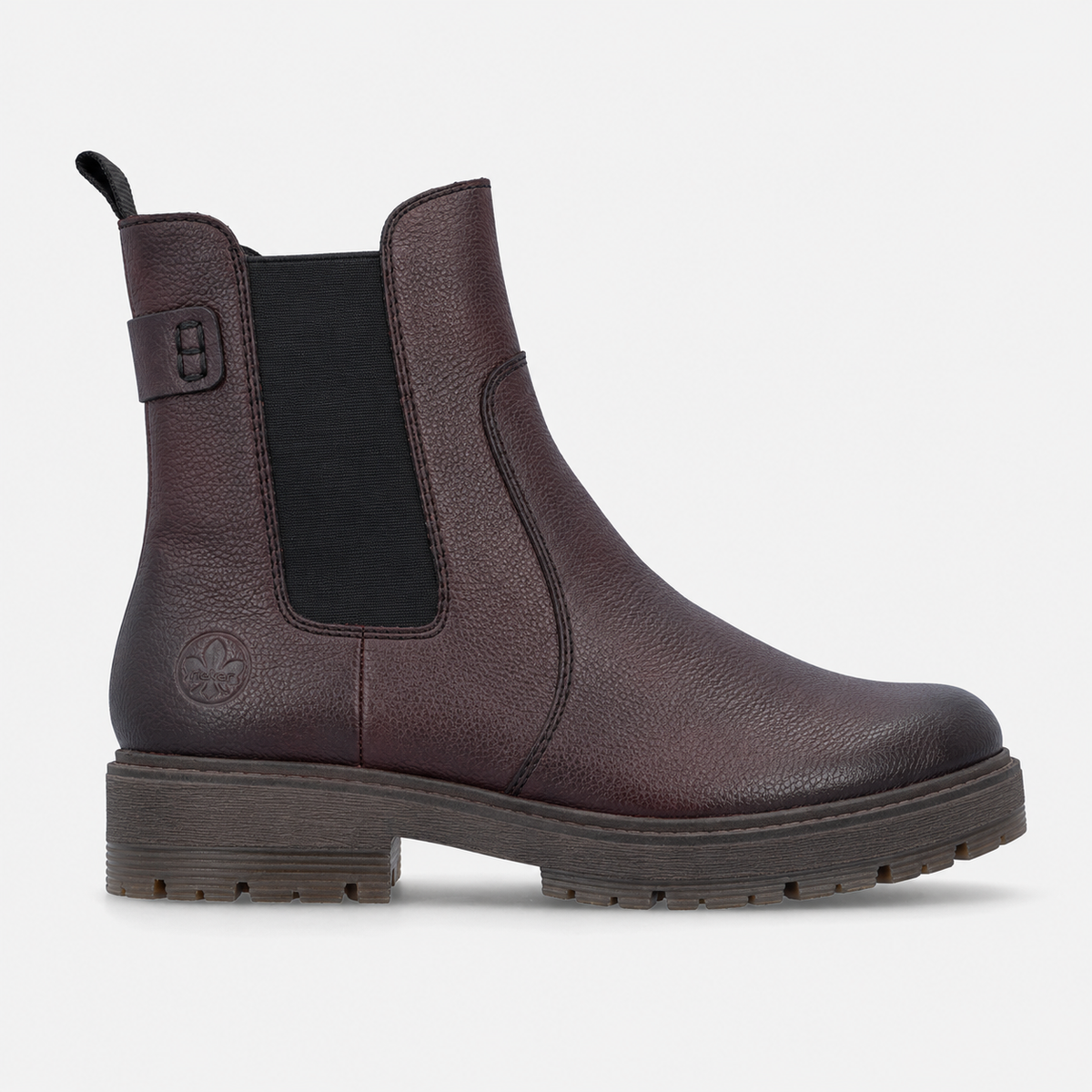 Rieker 75860 Womens Ankle Boots Cherry