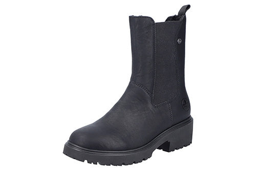 Rieker 76060 Womens Chelsea Boots Black