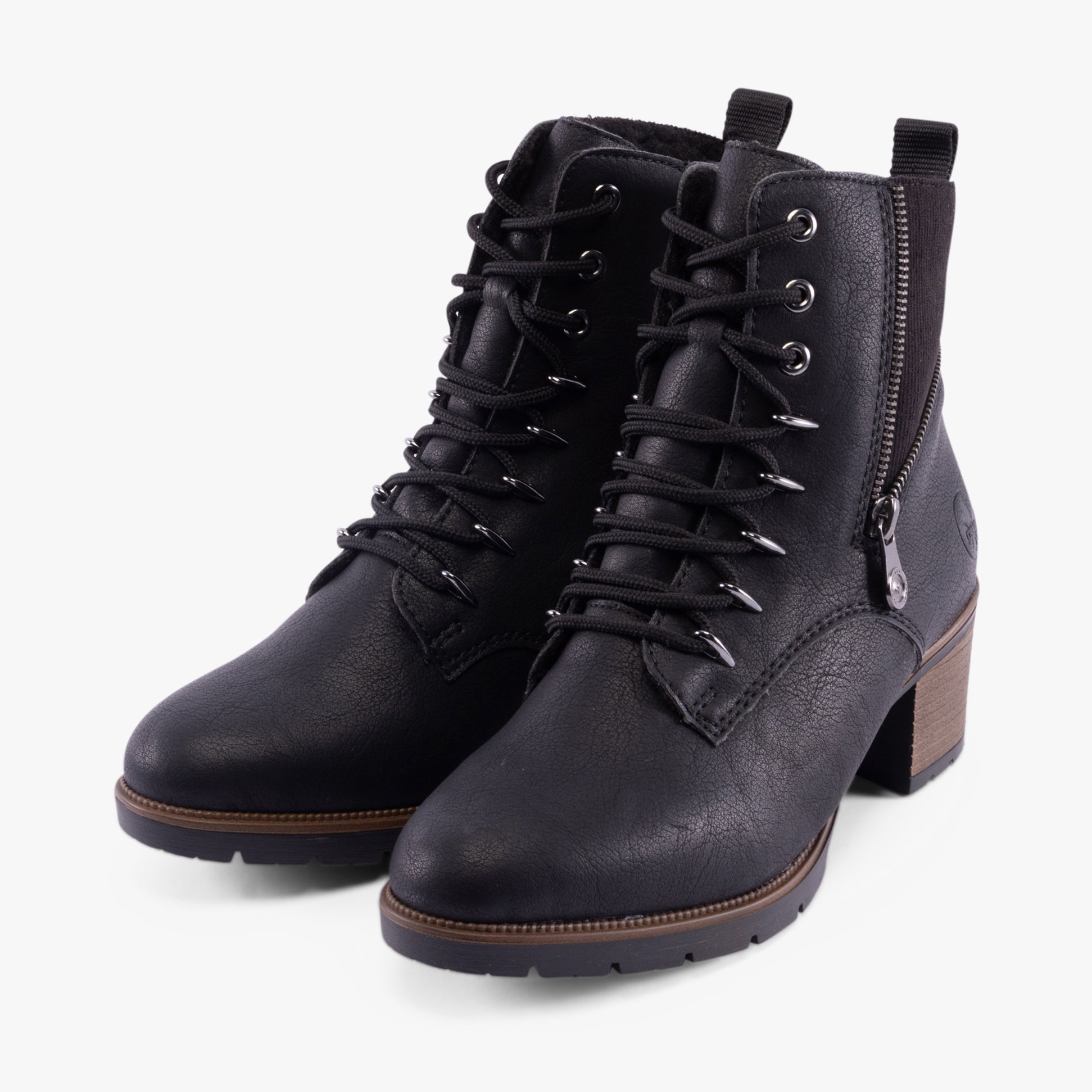 Rieker 77520-00 Womens Boots Black