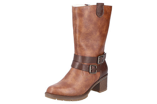 Rieker 77570 Womens Ankle Boots Brown
