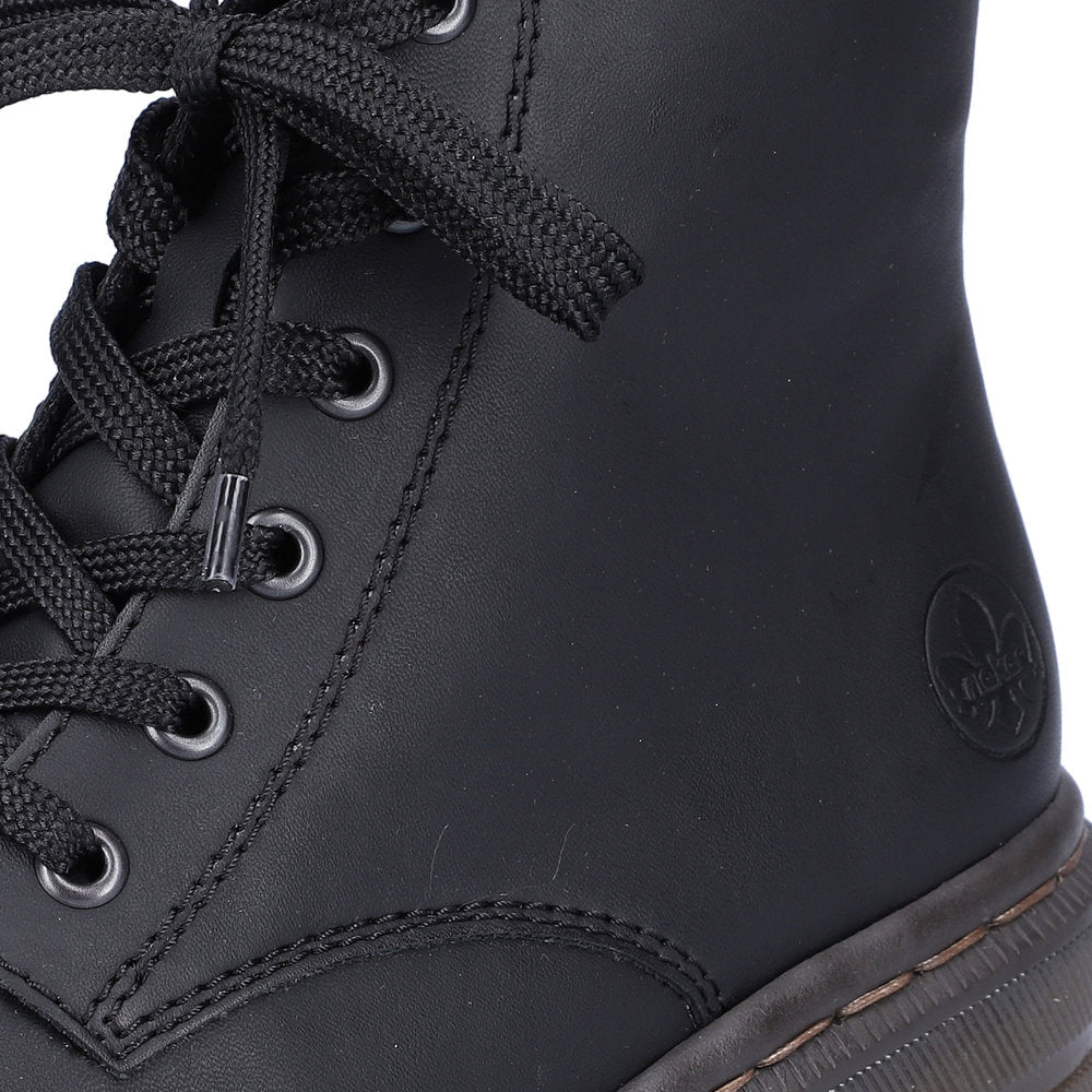 Rieker 78240-00 Womens Ankle Boots Black