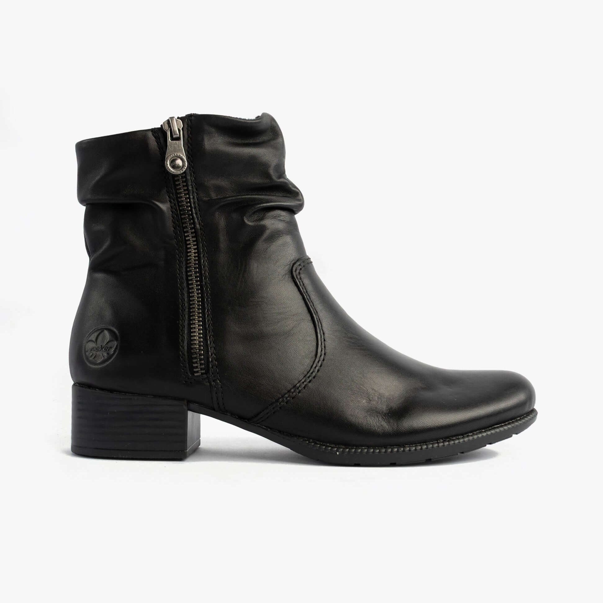 Rieker 78656-00 Womens Boots Black