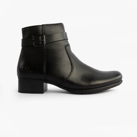 Rieker 78664 Womens Ankle Boots Black