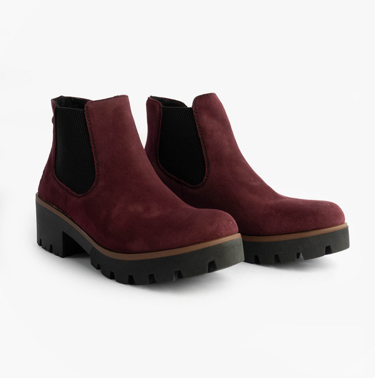 Rieker 79265-30 Womens Boots Red