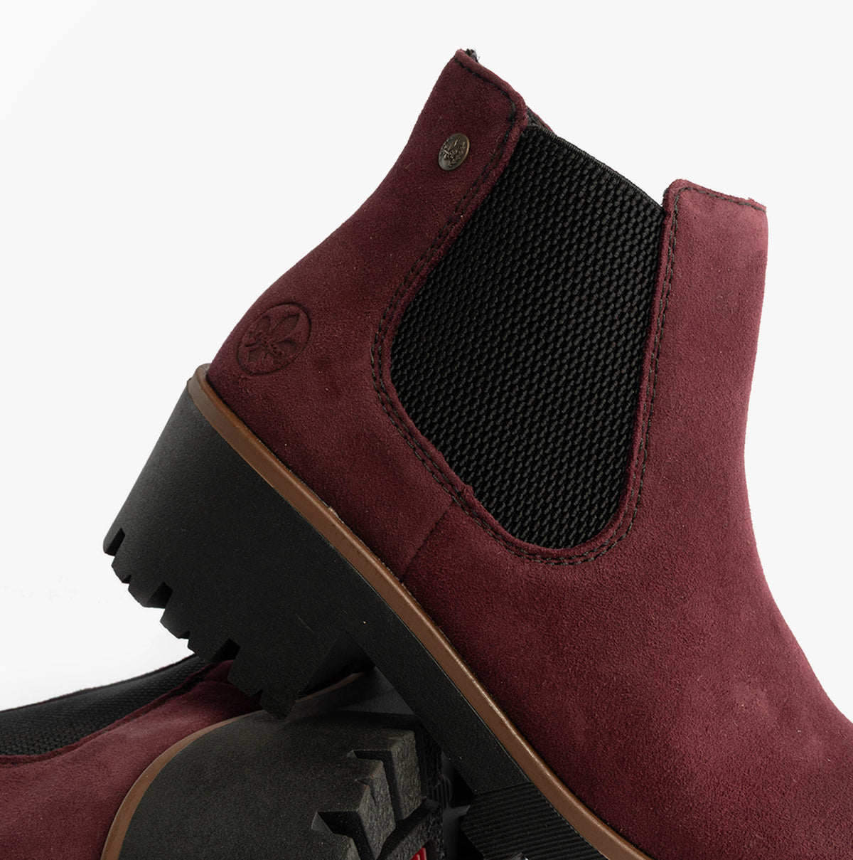 Rieker 79265-30 Womens Boots Red