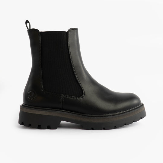 Rieker 91580 Womens Chelsea Boots Black