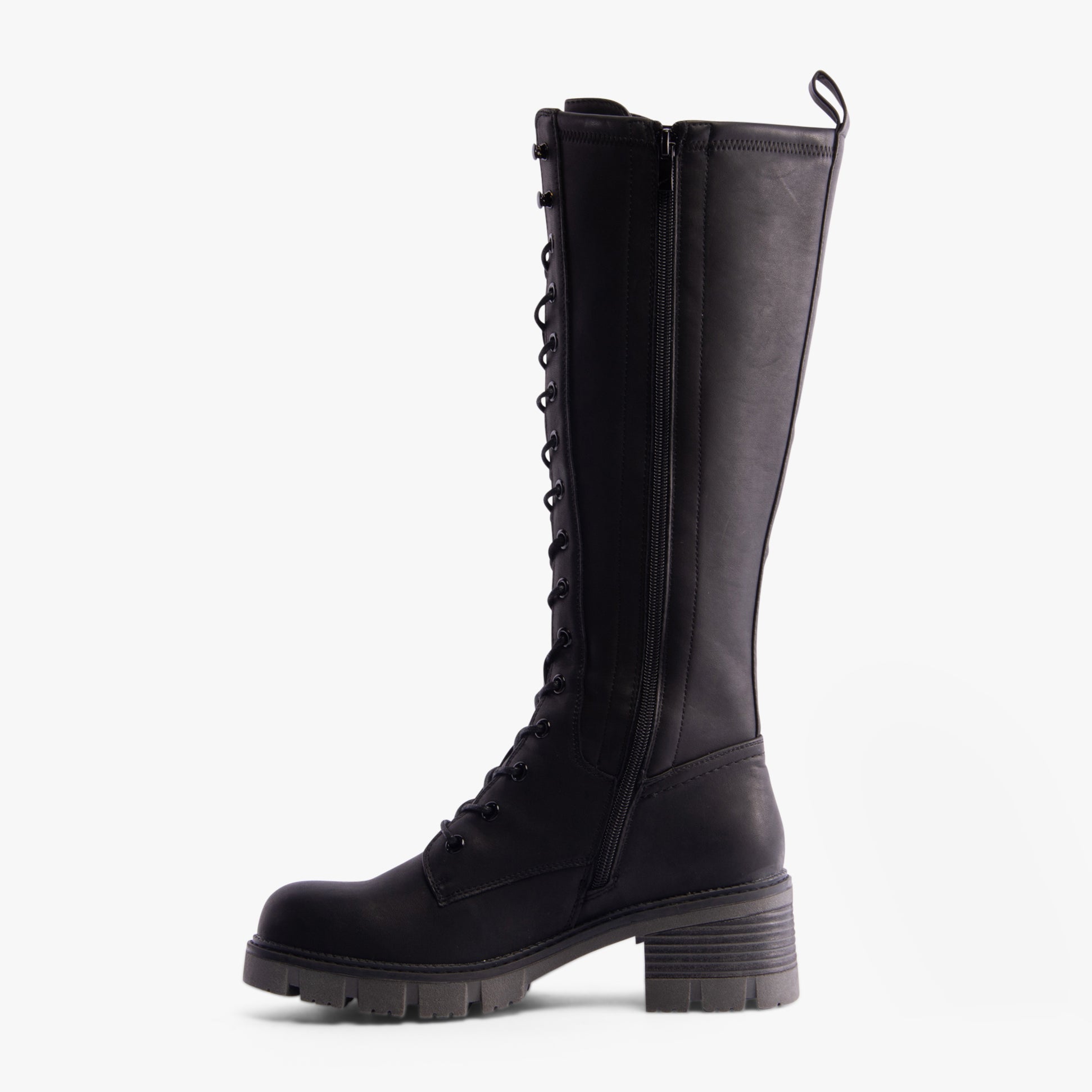 Rieker 92044-00 Womens Tall Boots Black