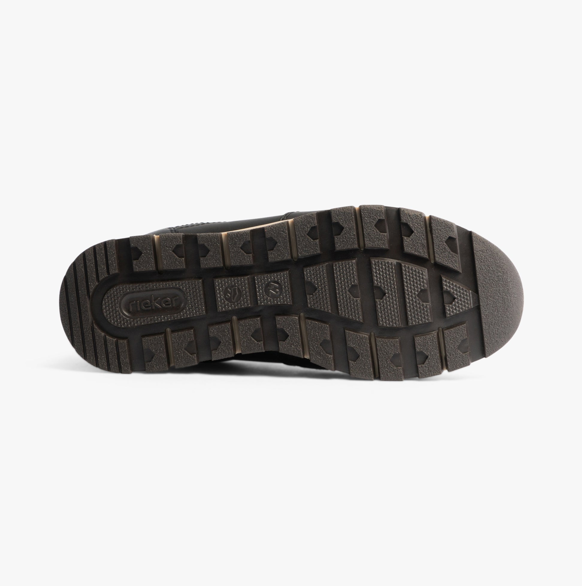 Rieker B0504-00 Mens Shoes Black