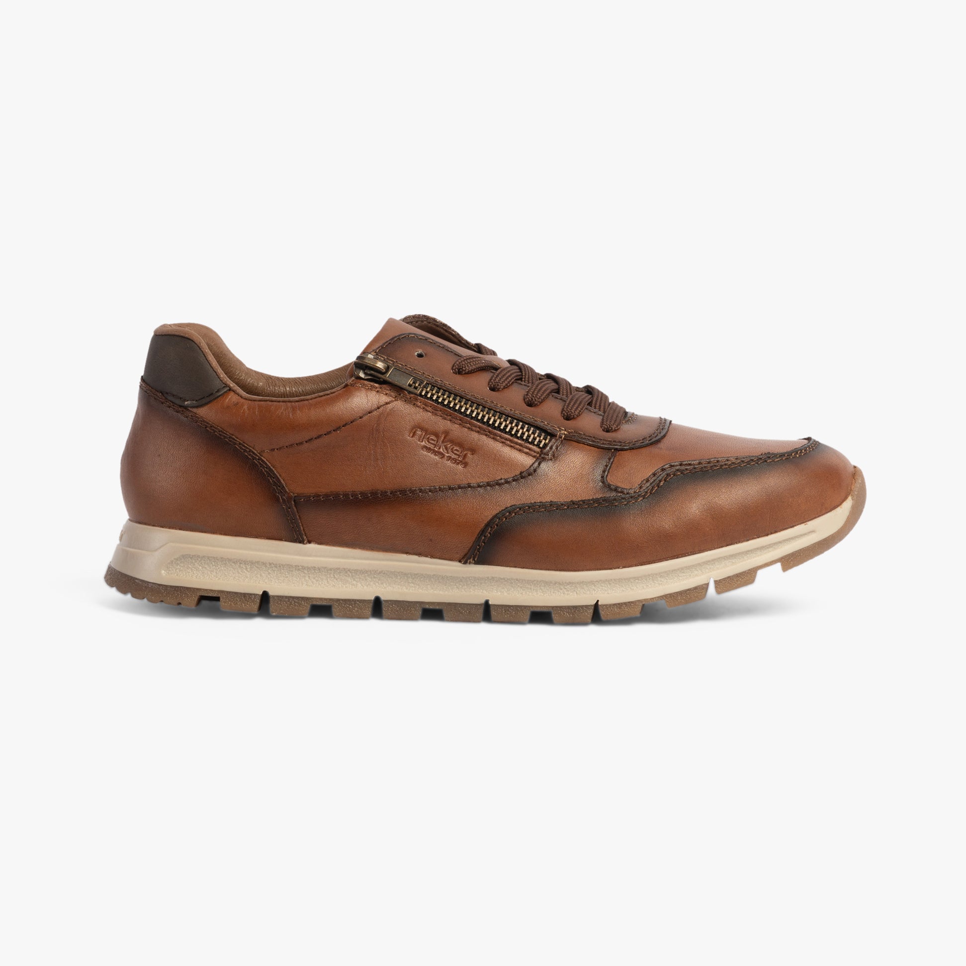 Rieker B0504-24 Mens Shoes Brown