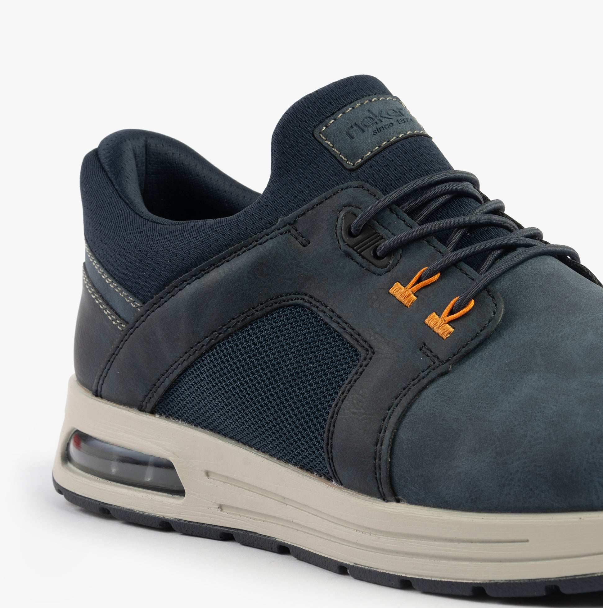 Rieker B1053-14 Mens Shoes Blue