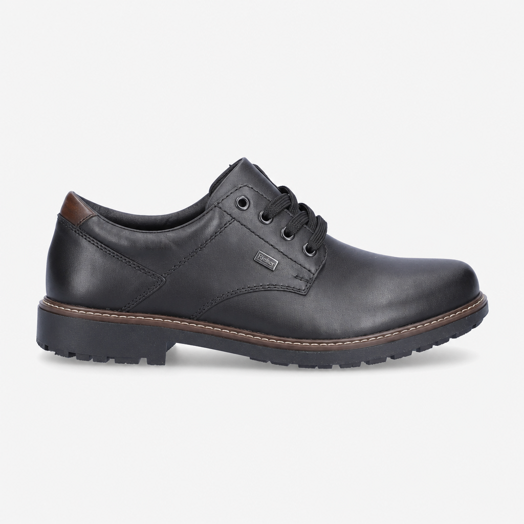 Rieker F4611 Mens Casual Shoes Black