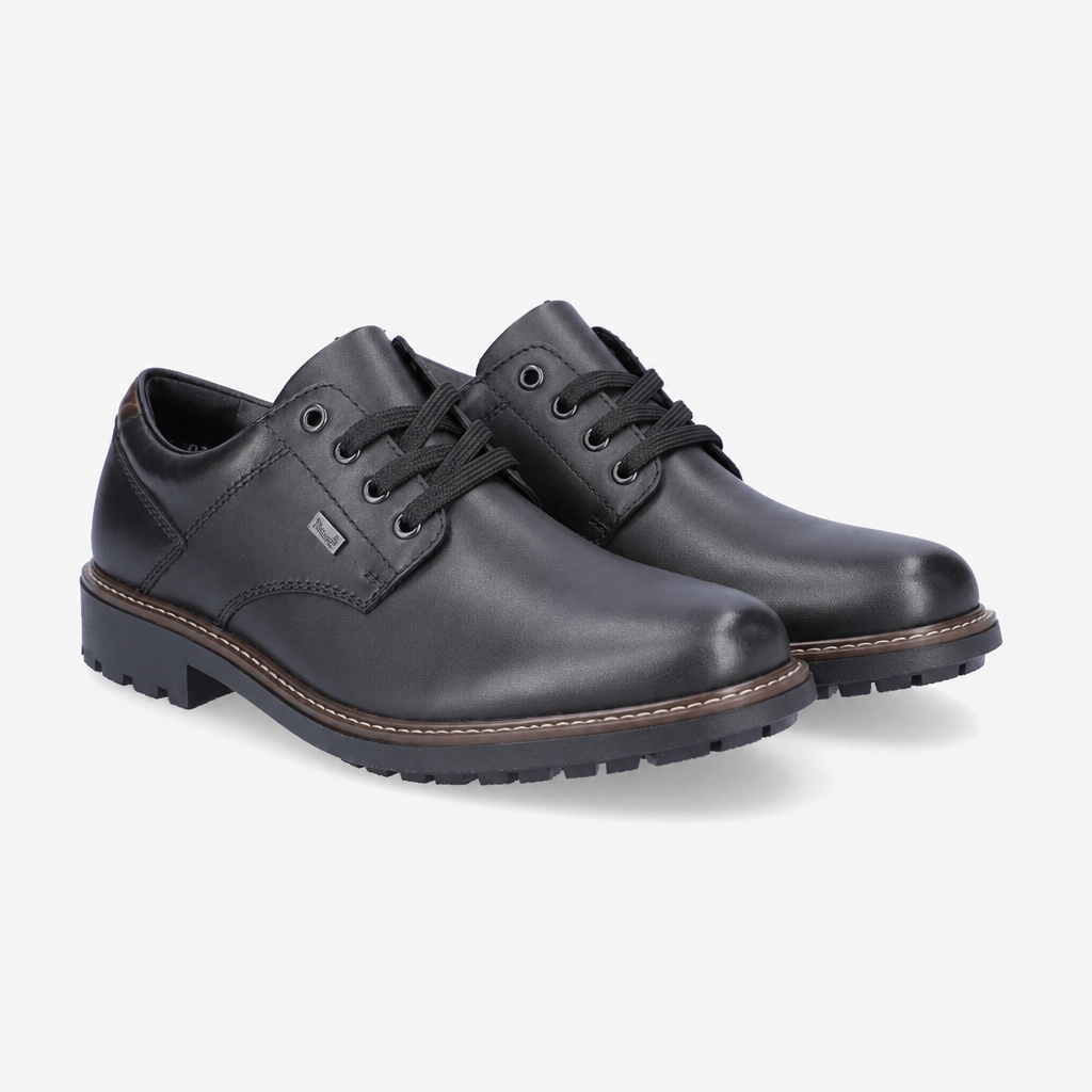 Rieker F4611 Mens Casual Shoes Black