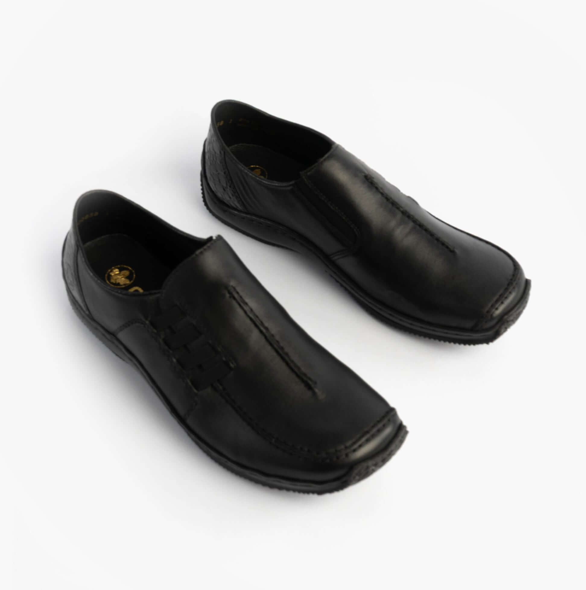 Rieker L1777-00 Celia Womens Slip-On Shoes Black | Shuperb