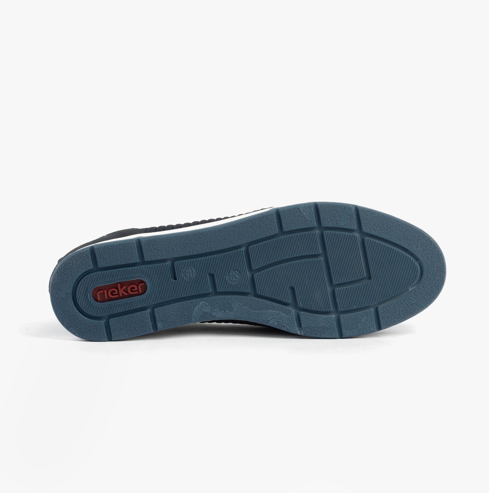 Rieker L3053-14 Womens Shoes Blue