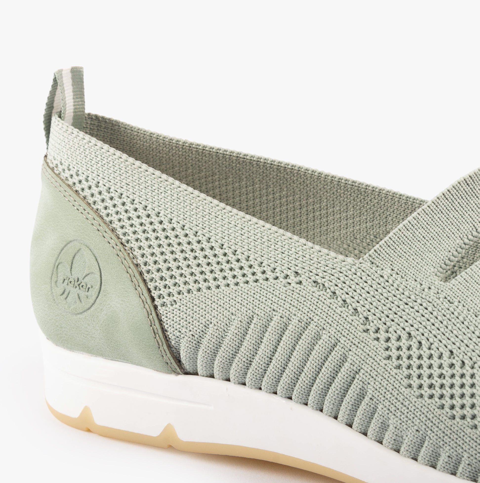 Rieker L3053-52 Womens Shoes Green