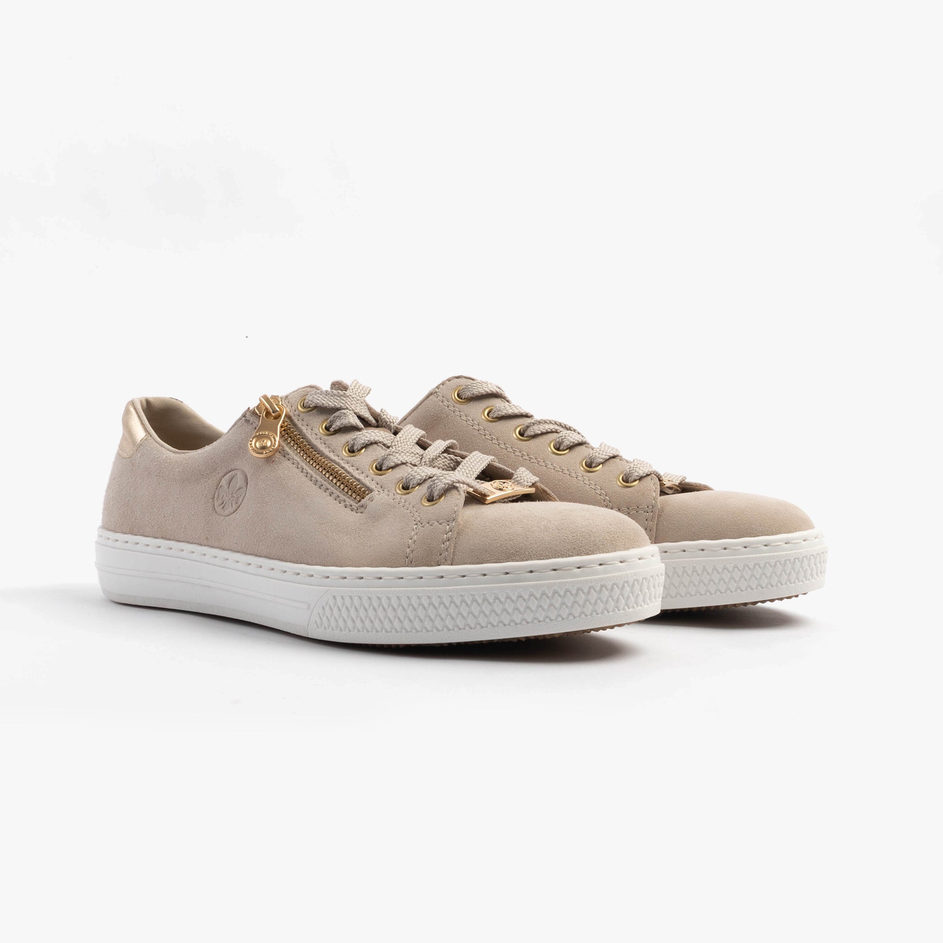 Rieker L59L1-60 Womens Shoes Beige