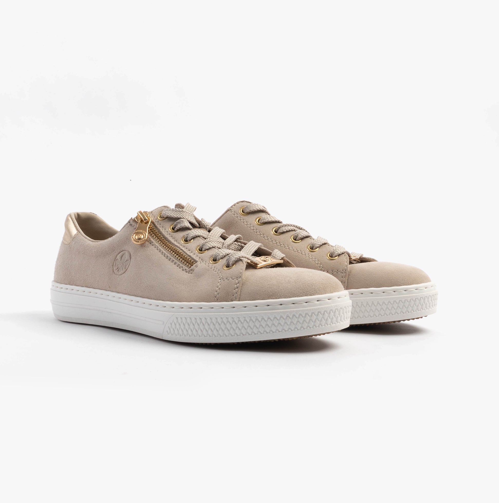 Rieker L59L1-60 Womens Shoes Beige